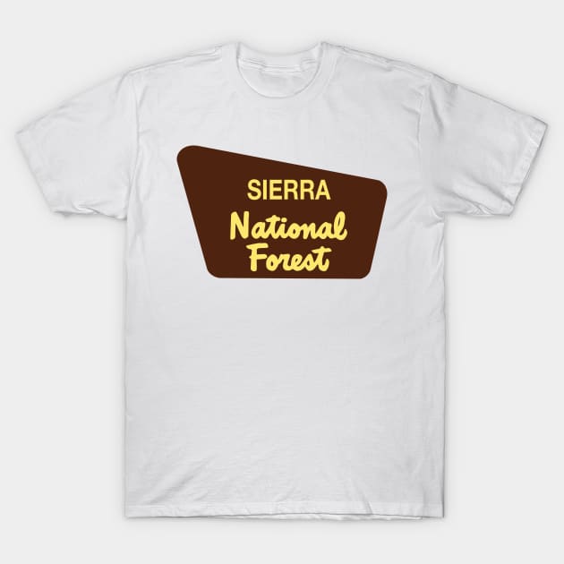 Sierra National Forest T-Shirt by nylebuss